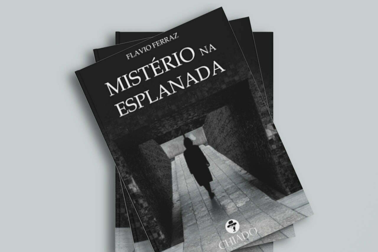 Pôster Mistério na Esplanada, de Flávio Ferraz