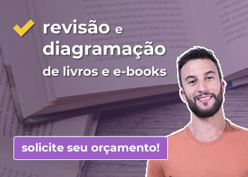 Solicite seu orçamento - Revisão e diagramação